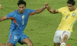 ऐतिहासिक मुकाबले में ब्राजील ने भारत को 4-0 से हराया, एस्टेवाओ और लिनो का शानदार प्रदर्शन