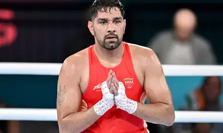 भारतीय सेना ने बॉक्सर नरेंद्र बेरवाल को ब्रॉन्ज मेडल जीतने पर दी बधाई भारतीय सेना ने बॉक्सर नरेंद्र बेरवाल को ब्रॉन्ज मेडल जीतने पर दी बधाई