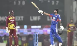 पहला टी20: अय्यर ने 43 गेंदों में जड़े नाबाद 102 रन,  भारत ने वेस्टइंडीज को 8 विकेट से रौंदा