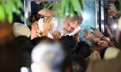 एनडीए नेताओं ने राहुल गांधी के विरोध प्रदर्शन को बताया ‘नौटंकी’, कहा-सीईसी के इस्तीफे की मांग गलत