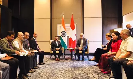 भारत-स्विट्जरलैंड : विज्ञान और नवाचार में एक-दूसरे से बहुत कुछ सीख सकते हैं भारत-स्विट्जरलैंड : विज्ञान और नवाचार में एक-दूसरे से बहुत कुछ सीख सकते हैं