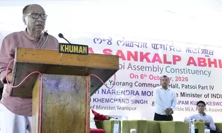 मणिपुर के मुख्यमंत्री ने 2047 तक विकसित भारत के लिए जनता से योगदान का आह्वान किया
