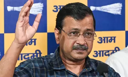पंजाब सीएम के कैंप ऑफिस पर सीबीआई रेड को केजरीवाल ने भाजपा की बौखलाहट बताया