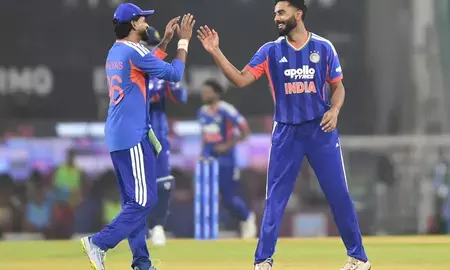 धीमी गति से गेंदबाजी करने की योजना पर अमल किया: नमन धीर धीमी गति से गेंदबाजी करने की योजना पर अमल किया: नमन धीर