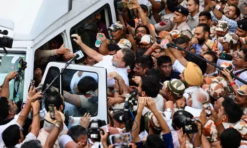 राहुल की हुंकार, लोकतांत्रिक आवाज दबेगी नहीं