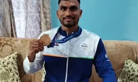 कपिल पोखरिया : वर्ल्ड चैंपियनशिप और ओलंपिक में मेडल जीतना अगला लक्ष्य कपिल पोखरिया : वर्ल्ड चैंपियनशिप और ओलंपिक में मेडल जीतना अगला लक्ष्य