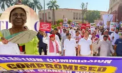 राष्ट्रपति मुर्मू से आज रात 8 बजे मिलेंगे विपक्षी सांसद, ज्ञानेश कुमार के खिलाफ सौंपेंगे ज्ञापन राष्ट्रपति मुर्मू से आज रात 8 बजे मिलेंगे विपक्षी सांसद, ज्ञानेश कुमार के खिलाफ सौंपेंगे ज्ञापन