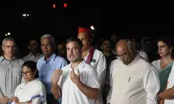 राष्ट्रपति से मुलाकात के बाद राहुल का बड़ा दावा, वोट चोरी के सबूत मांगे गए राष्ट्रपति से मुलाकात के बाद राहुल का बड़ा दावा, वोट चोरी के सबूत मांगे गए