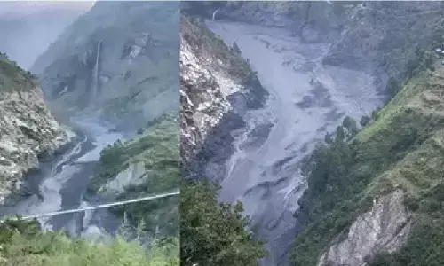 नेपाल में बाढ़ से एक बार फिर भारी तबाही, 35 मकान और कई पुल बहे; जगत में लैंडस्लाइड का खतरा नेपाल में बाढ़ से एक बार फिर भारी तबाही, 35 मकान और कई पुल बहे; जगत में लैंडस्लाइड का खतरा