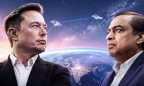 Starlink India: एलन मस्क का अंबानी पर फिर निशाना, बोले- मुनाफा घटेगा लेकिन ग्राहकों को मिलेगा फायदा Starlink India: एलन मस्क का अंबानी पर फिर निशाना, बोले- मुनाफा घटेगा लेकिन ग्राहकों को मिलेगा फायदा