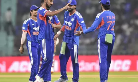 इंदौर में टीम इंडिया का टी20 रिकॉर्ड: भारत बनाम वेस्टइंडीज
