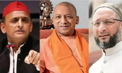 ओवैसी का योगी-अखिलेश को खुला चैलेंज, बोले- संभल से योगी और गोरखपुर से अखिलेश लड़कर दिखाएं ओवैसी का योगी-अखिलेश को खुला चैलेंज, बोले- संभल से योगी और गोरखपुर से अखिलेश लड़कर दिखाएं