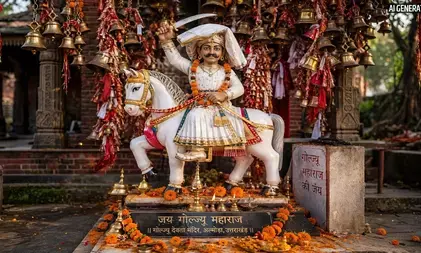 हनुमान अंश के बाद अब गोलू देवता की कहानी पर बनी फिल्म हनुमान अंश के बाद अब गोलू देवता की कहानी पर बनी फिल्म