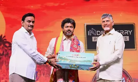 विजयवाड़ा उत्सव 2.0 में शामिल हुए तमिलनाडु के मुख्यमंत्री विजय