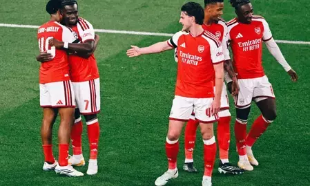 आर्सेनल ने लिली को 3-0 से हराया आर्सेनल ने लिली को 3-0 से हराया