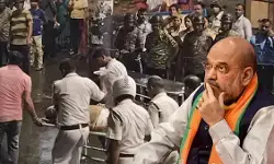 कोलकाता भगदड़ पर शाह ने जताया दुख, रविवार के सभी कार्यक्रम किये रद्द कोलकाता भगदड़ पर शाह ने जताया दुख, रविवार के सभी कार्यक्रम किये रद्द