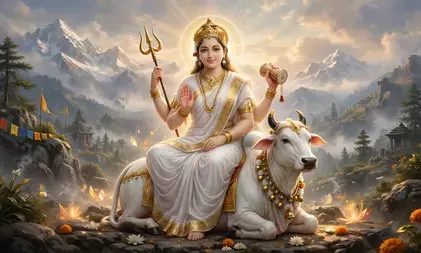 मनोहर लाल-सीएम योगी : मां महागौरी के चरणों में किया नमन मनोहर लाल-सीएम योगी : मां महागौरी के चरणों में किया नमन