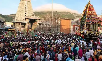 तिरुवन्नामलाई कार्तिगई दीपम उत्सव के लिए तैयार: तमिलनाडु तिरुवन्नामलाई कार्तिगई दीपम उत्सव के लिए तैयार: तमिलनाडु