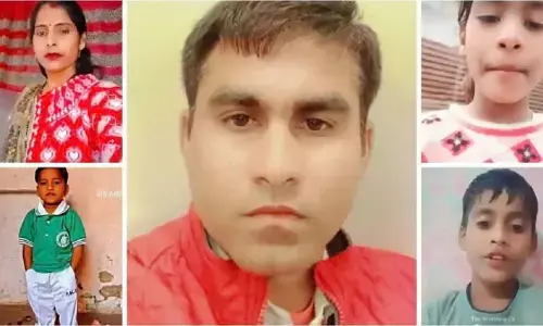 ग्रेटर नोएडा: परिवार के पांच लोगों की मौत मामले में नया मोड़, महेश की दो बहन और बहनोई गिरफ्तार ग्रेटर नोएडा: परिवार के पांच लोगों की मौत मामले में नया मोड़, महेश की दो बहन और बहनोई गिरफ्तार