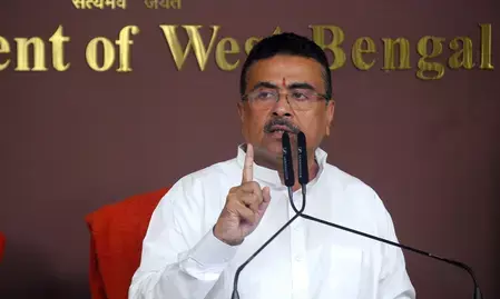 कोलकाता पूजा पंडाल भगदड़ में घायलों को बचाने के लिए प्राइवेट अस्पताल में शिफ्ट किया गया: सुवेंदु अधिकारी कोलकाता पूजा पंडाल भगदड़ में घायलों को बचाने के लिए प्राइवेट अस्पताल में शिफ्ट किया गया: सुवेंदु अधिकारी