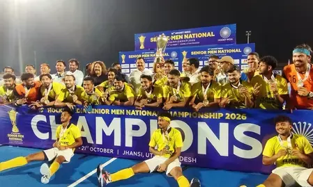 सीनियर राष्ट्रीय हॉकी चैंपियनशिप: मध्य प्रदेश को 2-1 से मात देकर हरियाणा ने जीता खिताब सीनियर राष्ट्रीय हॉकी चैंपियनशिप: मध्य प्रदेश को 2-1 से मात देकर हरियाणा ने जीता खिताब