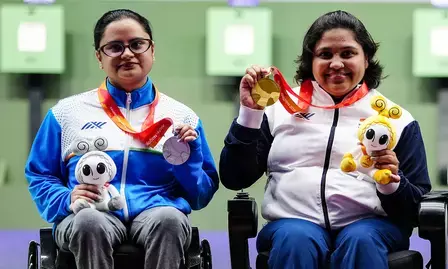 भारत का यादगार प्रदर्शन, 114 मेडल के साथ एशियन पैरा गेम्स 2026 में बनाया नया कीर्तिमान भारत का यादगार प्रदर्शन, 114 मेडल के साथ एशियन पैरा गेम्स 2026 में बनाया नया कीर्तिमान