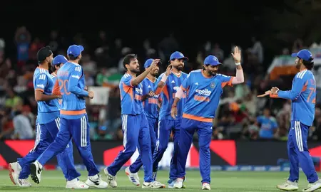 टी20 इंटरनेशनल में टीम इंडिया ने पूरा किया तिहरा शतक टी20 इंटरनेशनल में टीम इंडिया ने पूरा किया तिहरा शतक
