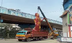हैदराबाद में भगवान राम की मूर्ति हटाने पर सियासी बवाल, भाजपा बोली- यूपी जैसा होगा कांग्रेस का हाल