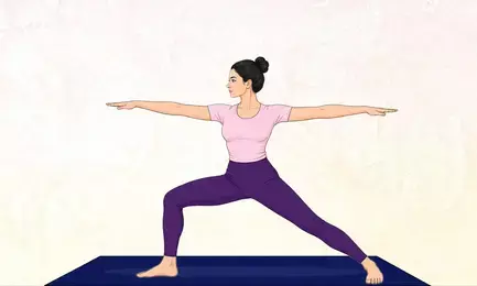 वीरभद्रासन करते समय न करें ये गलतियां