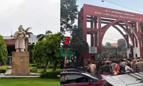 20 साल बाद जामिया में होंगे छात्र संघ चुनाव, प्रदर्शन के आगे झुका प्रशासन; मान लीं छात्रों की 3 मांगें 20 साल बाद जामिया में होंगे छात्र संघ चुनाव, प्रदर्शन के आगे झुका प्रशासन; मान लीं छात्रों की 3 मांगें
