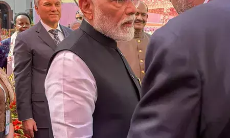 ब्रिक्स संसदीय मंच से इतर कूटनीतिक हलचल: PM मोदी, विदेश मंत्री जयशंकर और शशि थरूर से मिला ईरानी संसदीय प्रतिनिधिमंडल ब्रिक्स संसदीय मंच से इतर कूटनीतिक हलचल: PM मोदी, विदेश मंत्री जयशंकर और शशि थरूर से मिला ईरानी संसदीय प्रतिनिधिमंडल