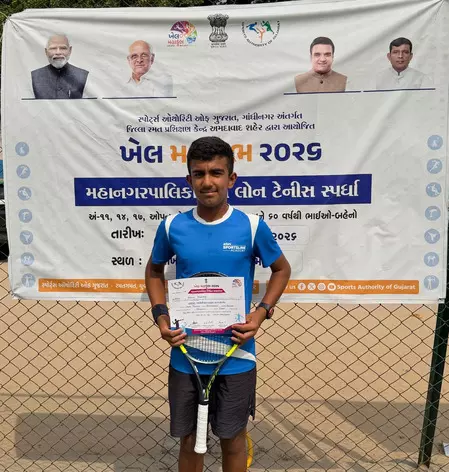 खुश पारिख ने गोल्ड और श्रीजा ने ब्रॉन्ज मेडल जीता: खेल महाकुंभ 2026 खुश पारिख ने गोल्ड और श्रीजा ने ब्रॉन्ज मेडल जीता: खेल महाकुंभ 2026
