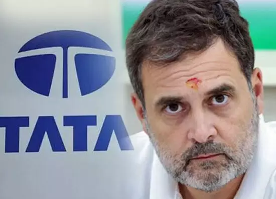 टाटा पर राहुल का बड़ा बयान टाटा पर राहुल का बड़ा बयान