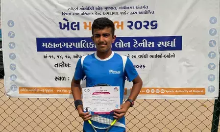 खुश पारिख ने गोल्ड और श्रीजा ने ब्रॉन्ज मेडल जीता: खेल महाकुंभ 2026 खुश पारिख ने गोल्ड और श्रीजा ने ब्रॉन्ज मेडल जीता: खेल महाकुंभ 2026