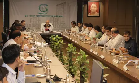 ग्रेटर नोएडा प्राधिकरण की बोर्ड बैठक में किसानों को राहत, 64.7 प्रतिशत अतिरिक्त मुआवजे समेत सात अहम प्रस्तावों पर मुहर ग्रेटर नोएडा प्राधिकरण की बोर्ड बैठक में किसानों को राहत, 64.7 प्रतिशत अतिरिक्त मुआवजे समेत सात अहम प्रस्तावों पर मुहर