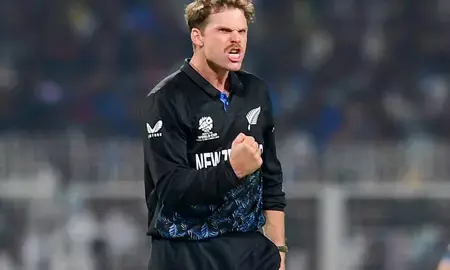 न्यूजीलैंड :टी20 सीरीज के बचे हुए दो मैचों से बाहर हुए लॉकी फर्ग्यूसन न्यूजीलैंड :टी20 सीरीज के बचे हुए दो मैचों से बाहर हुए लॉकी फर्ग्यूसन